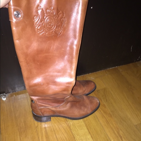 Chestnut Leather Riding Boots - Picture 3 of 3